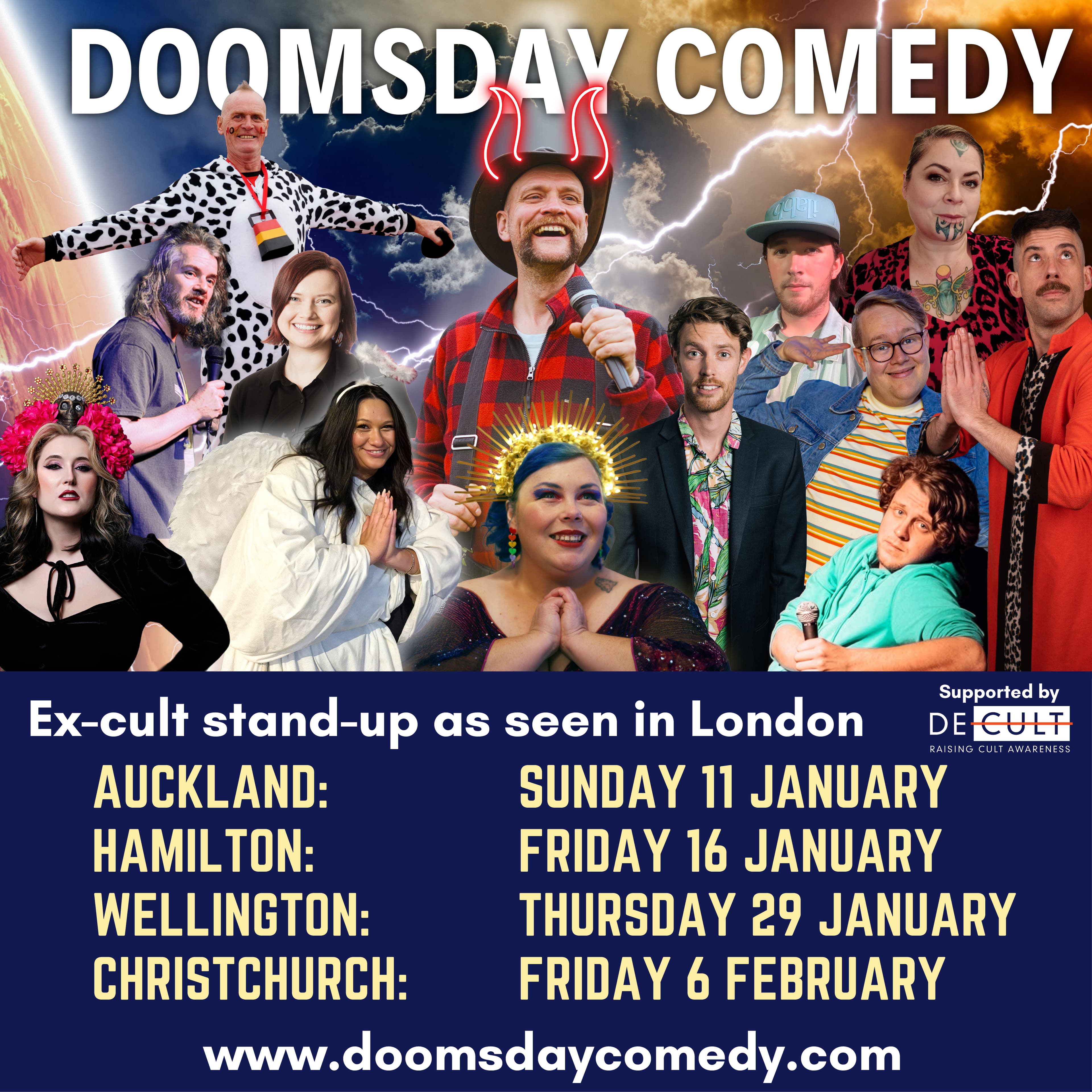 Doomsday Comedy - New Zealand Tour 2026