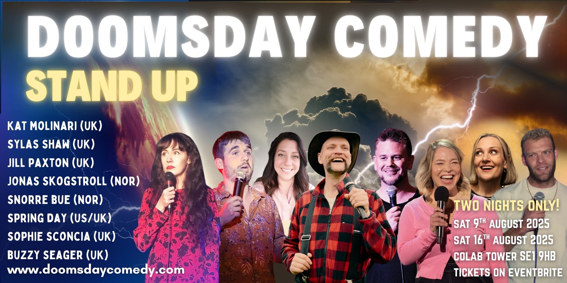 Doomsday Comedy Stand Up Poster