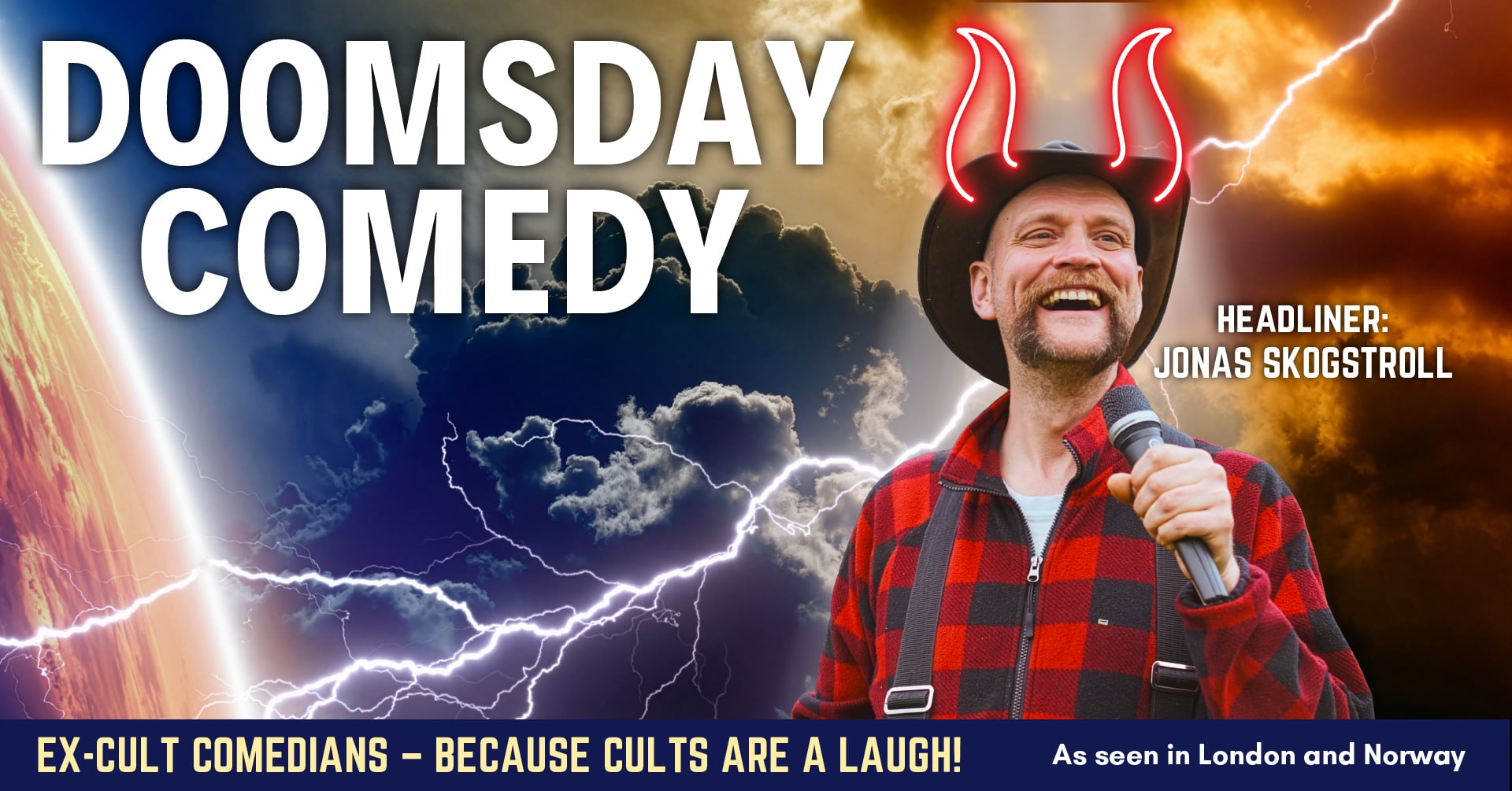 Doomsday Comedy - Auckland poster