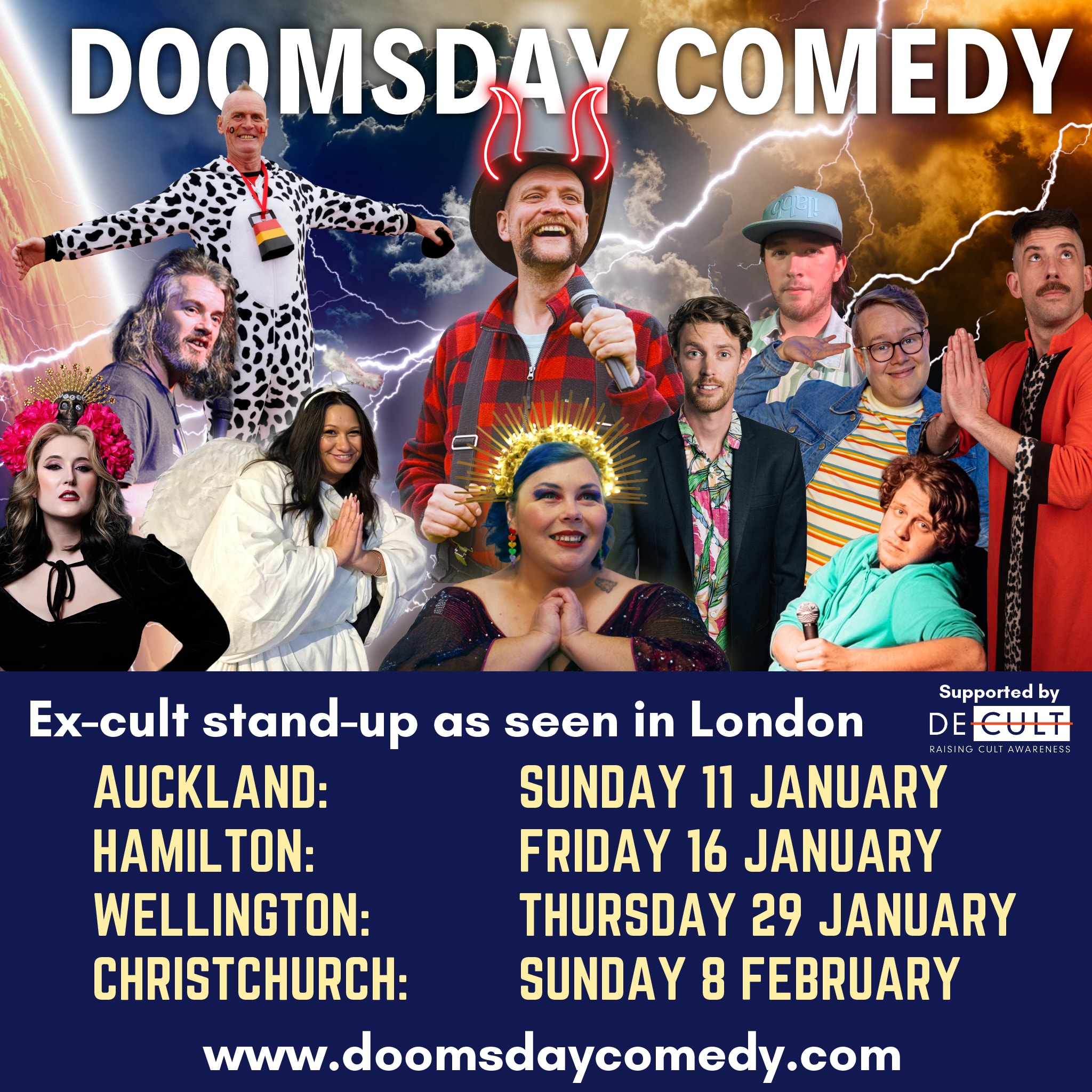 Doomsday Comedy - New Zealand Tour 2026